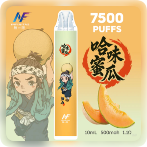 INF無限電子煙鬼滅之刃一次性拋棄式7500口【哈味蜜瓜】